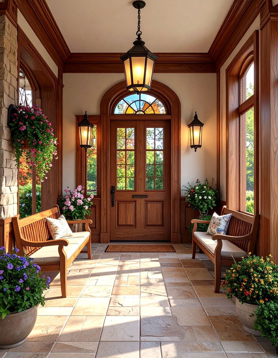 The Craftsman Style Entryway - 30 3d home design online ideas