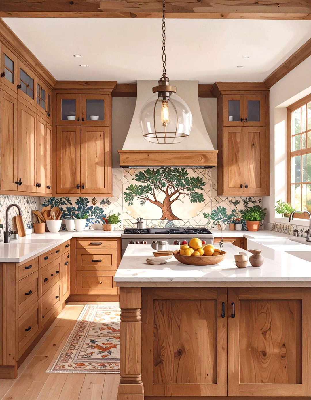 The Craftsman Style Kitchen - 30 free kitchen design ideas
