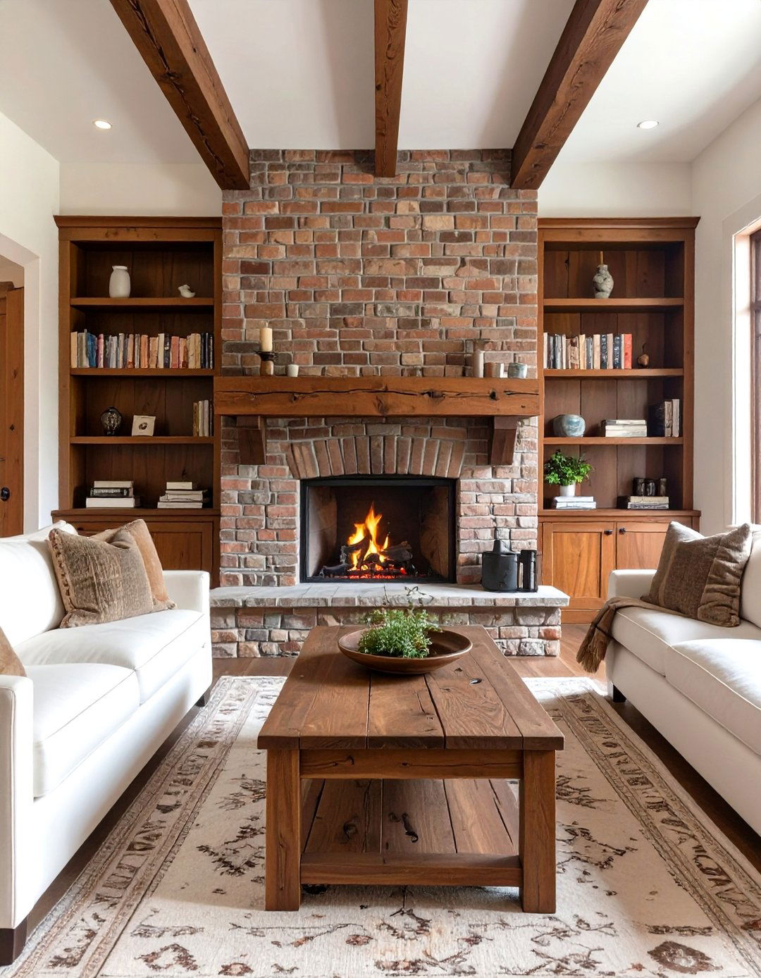 The Craftsman Style Living Room - 30 how to design a living room ideas