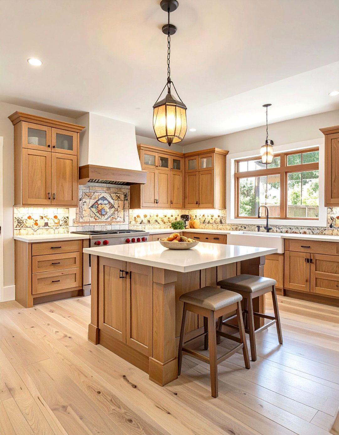 The Craftsman Style Open Kitchen - 30 open kitchen ideas