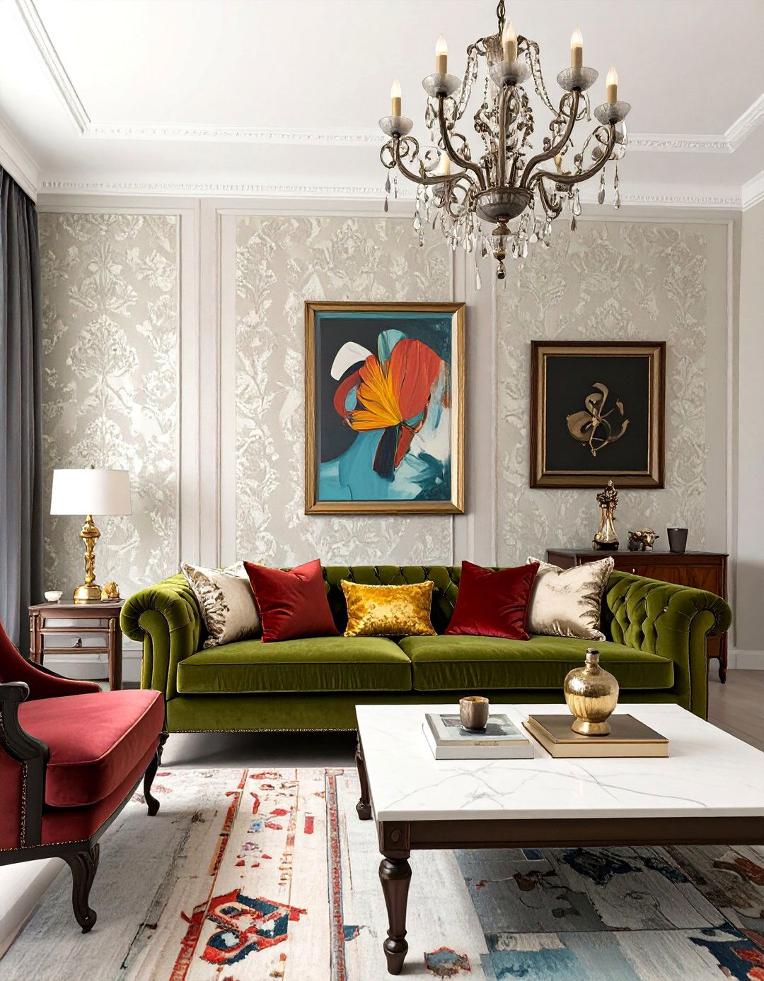 The Curated Collectors Living Room