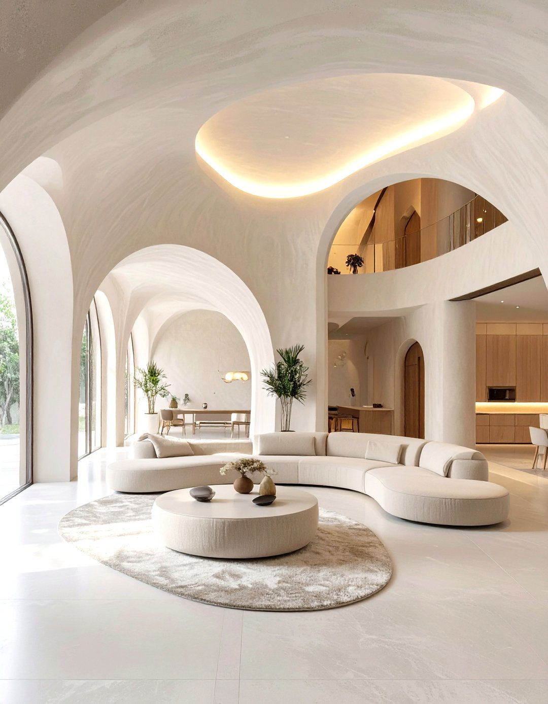 The Curved Architecture Home - 30 new home design ideas