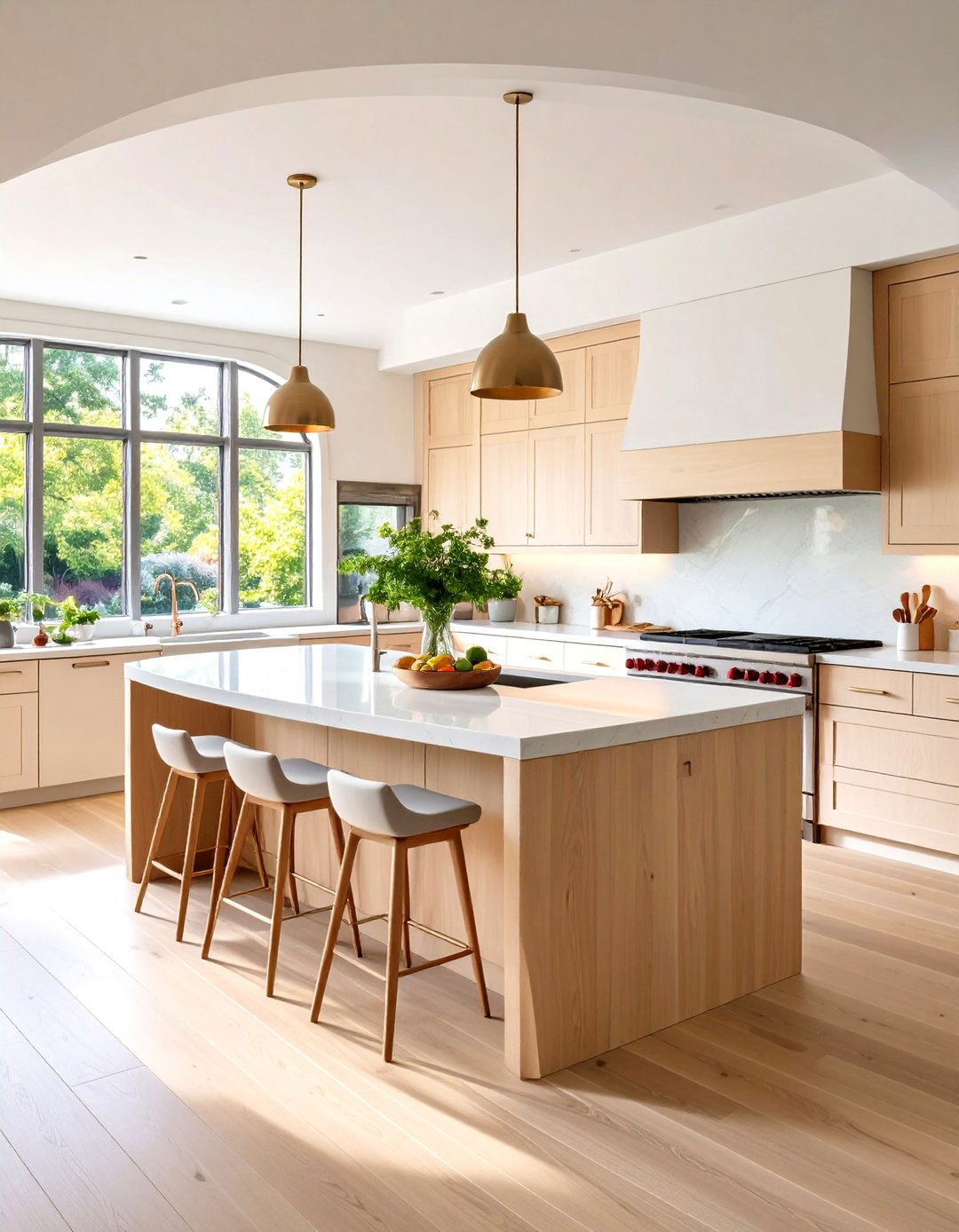 The Curved Edges Kitchen - 30 kitchen ideas 2022