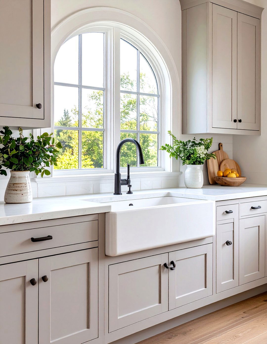 The Curved Front Apron Kitchen Sink - 30 kitchen sink ideas