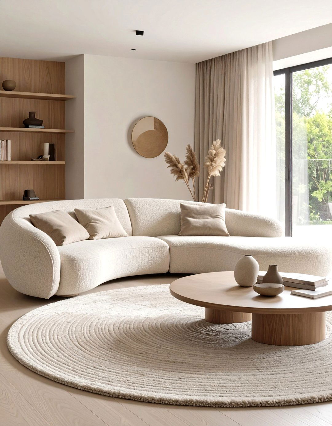 The Curved Furniture Living Room - 30 cool living room ideas