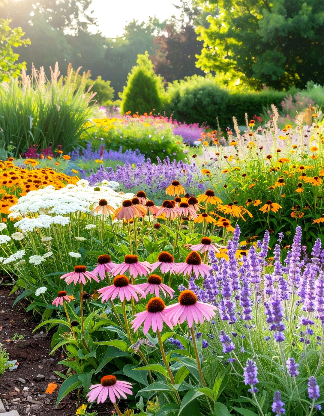 The Cut and Come Again Flower Garden - 30 low maintenance perennial garden designs