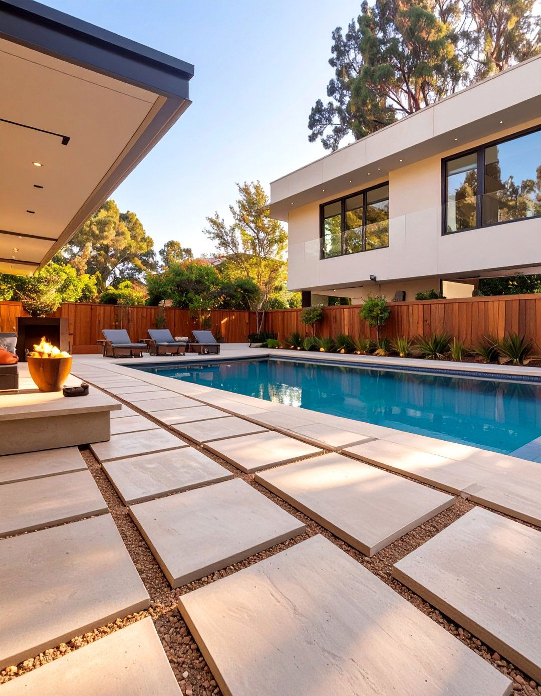 The DIY Concrete Paver Deck - 30 above ground pool deck ideas on a budget