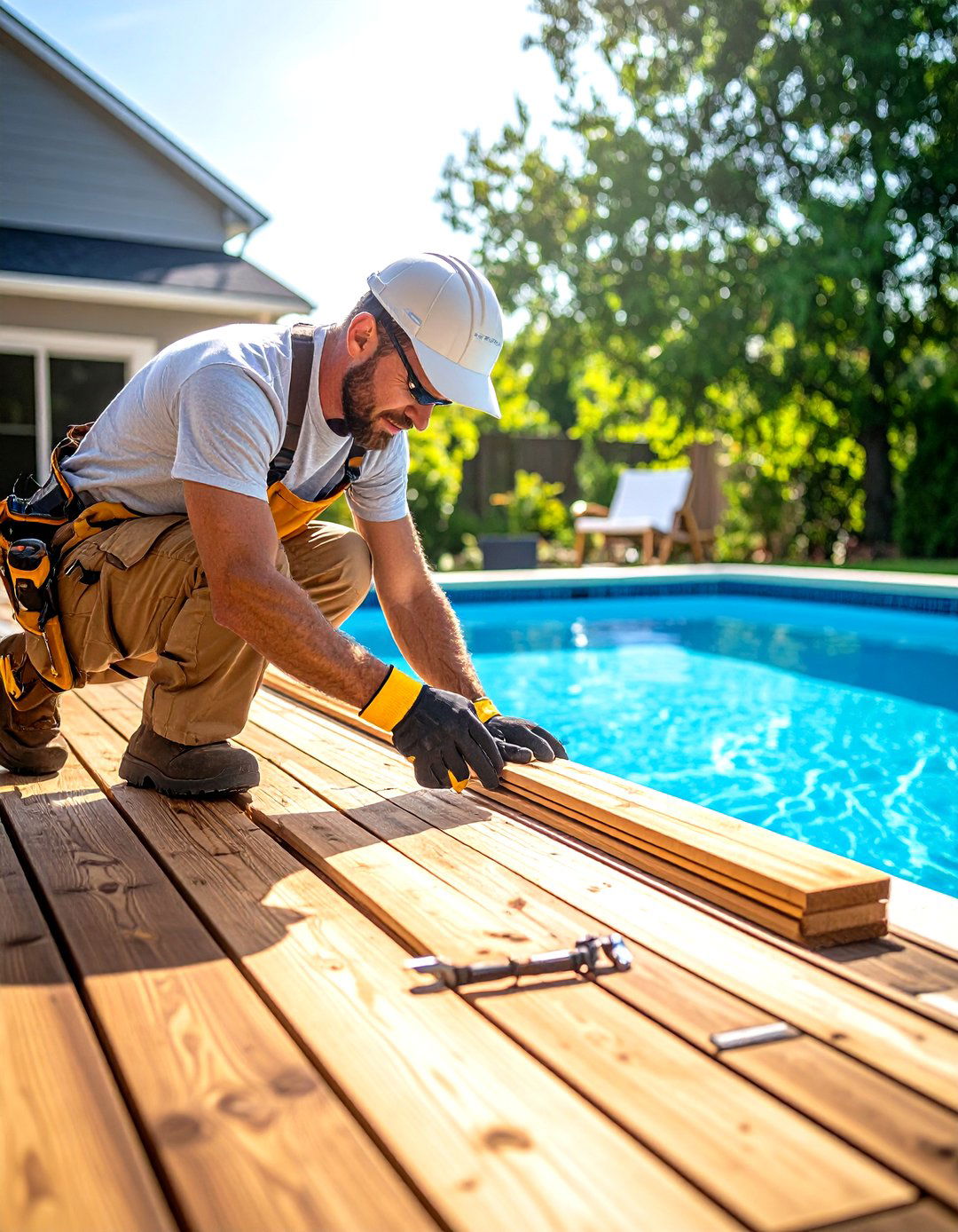 The DIY Deck Kit Advantage - 30 diy above ground pool deck ideas on a budget