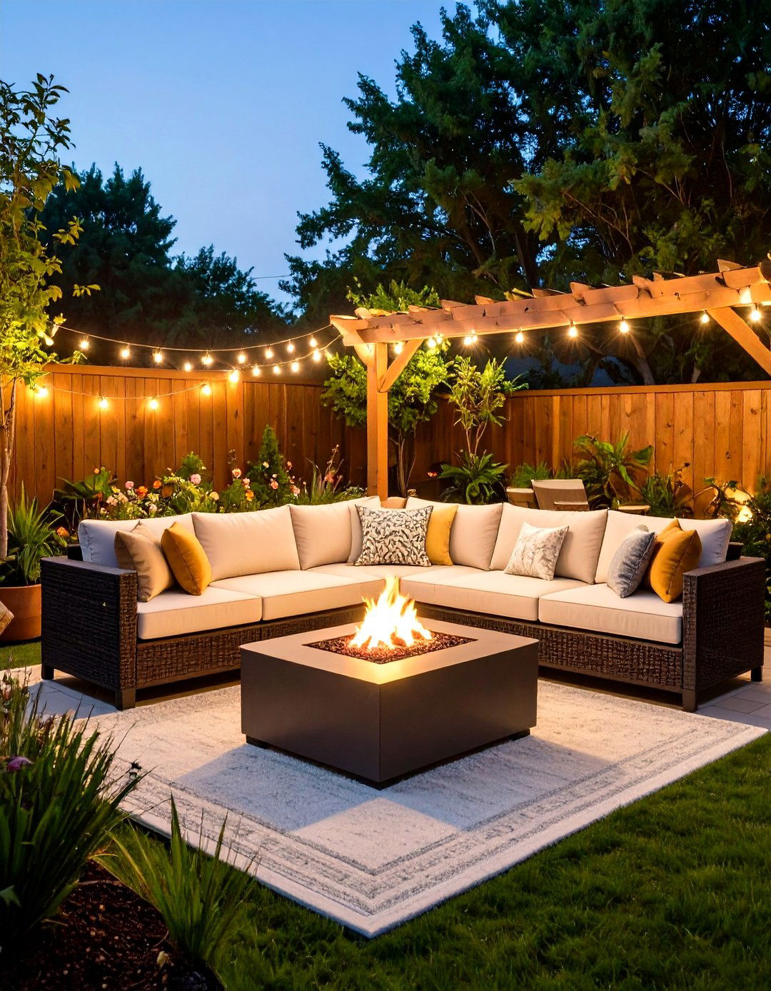 The DIY Outdoor Living Room - 30 diy landscaping ideas