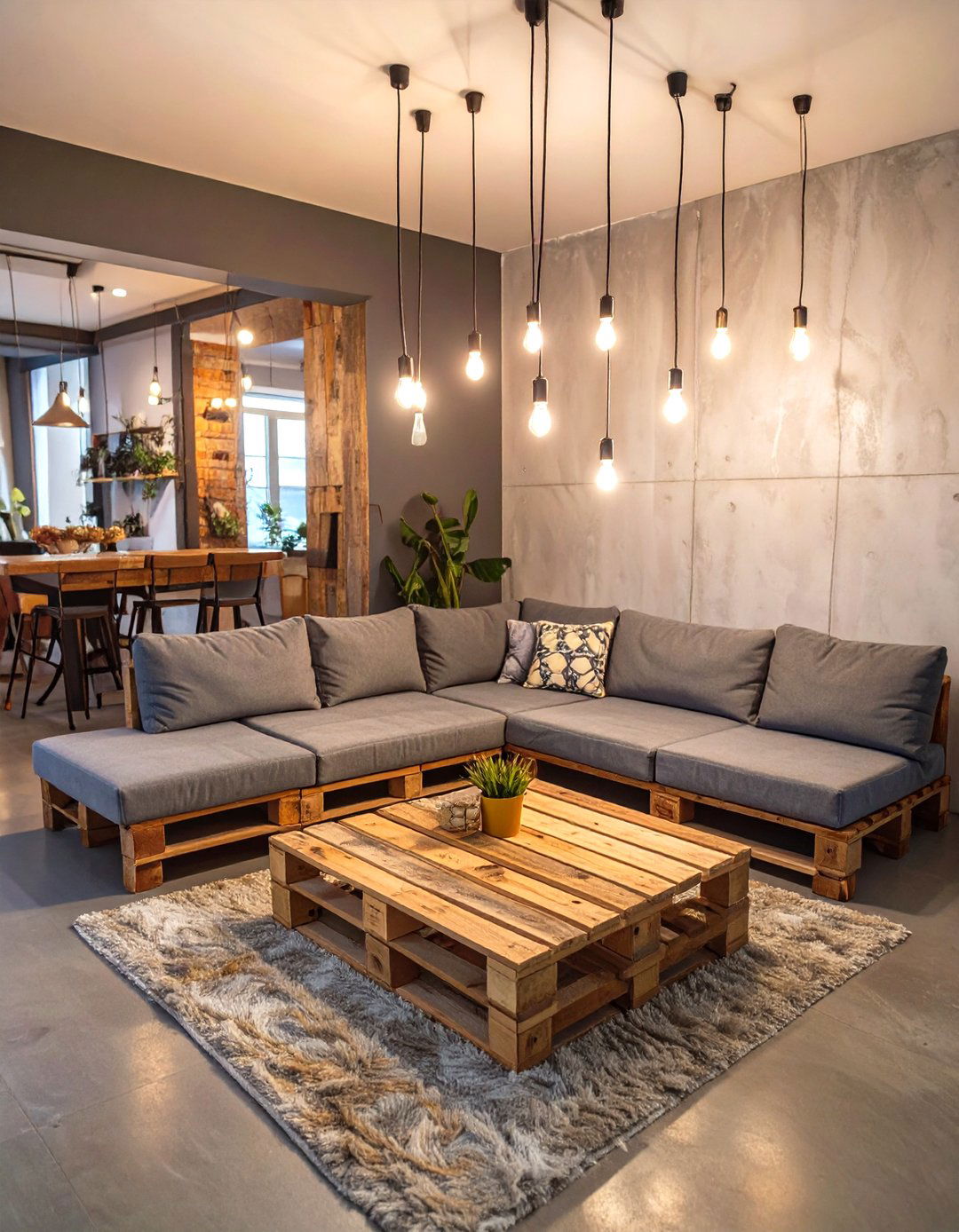 The DIY Pallet Furniture Lounge - 30 game room ideas on a budget