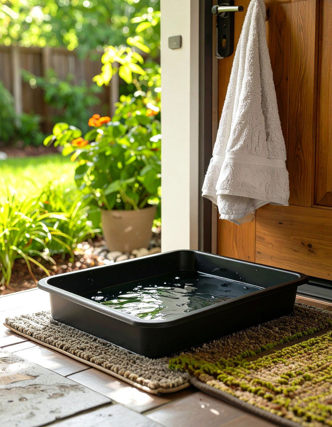 The DIY Paw Washing Station - 30 dog-friendly backyard ideas on a budget