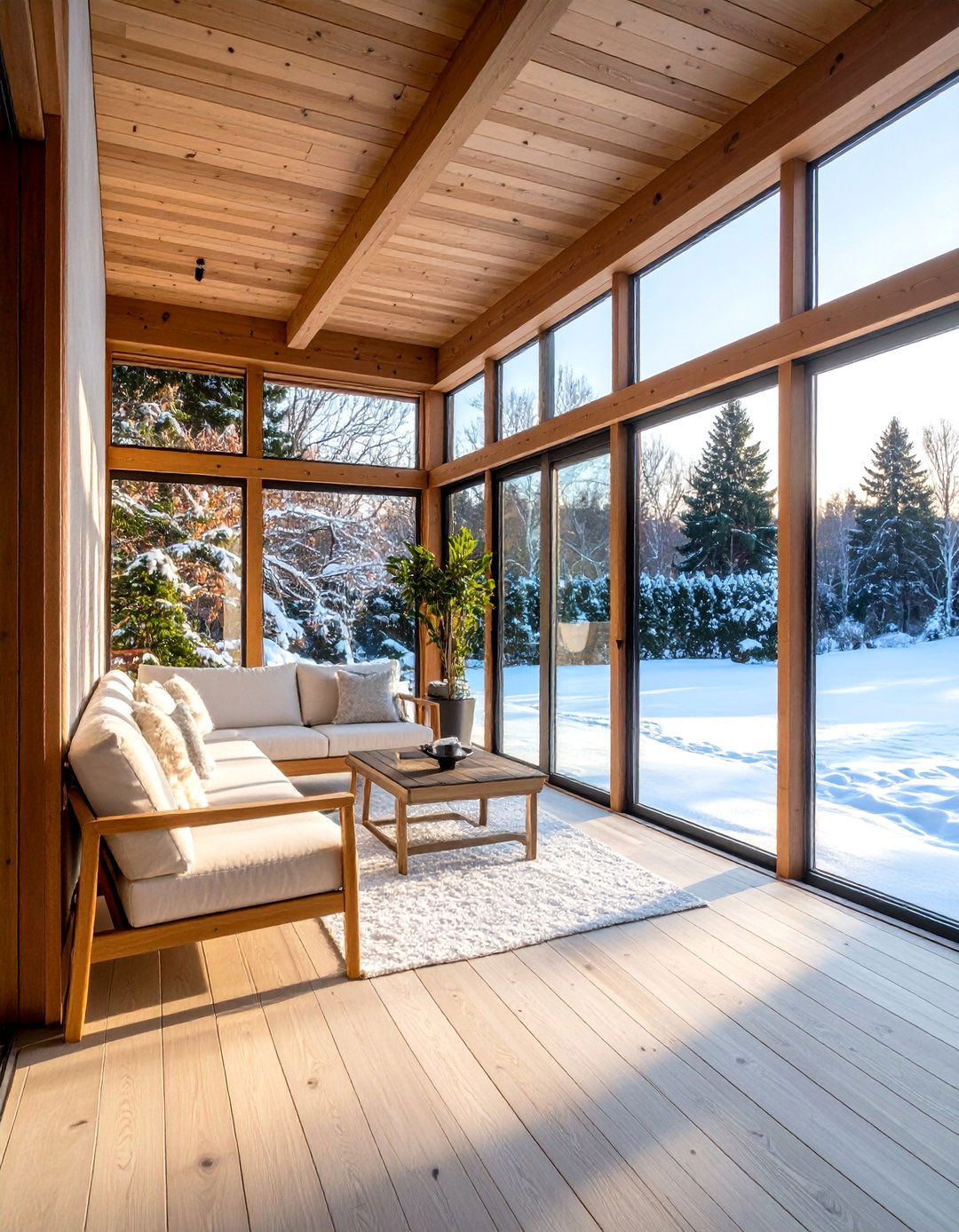 The DIY Plexiglass Panel Room - 30 enclosed patio ideas on a budget