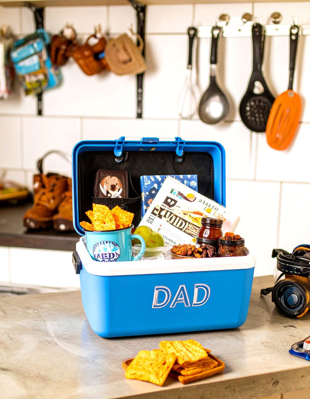 The Daddy Survival Kit - 30 baby shower gift basket ideas