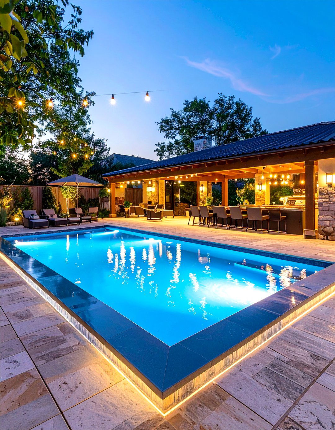 The Dallas Inspired Luxury Poolscape - 30 backyard ideas texas