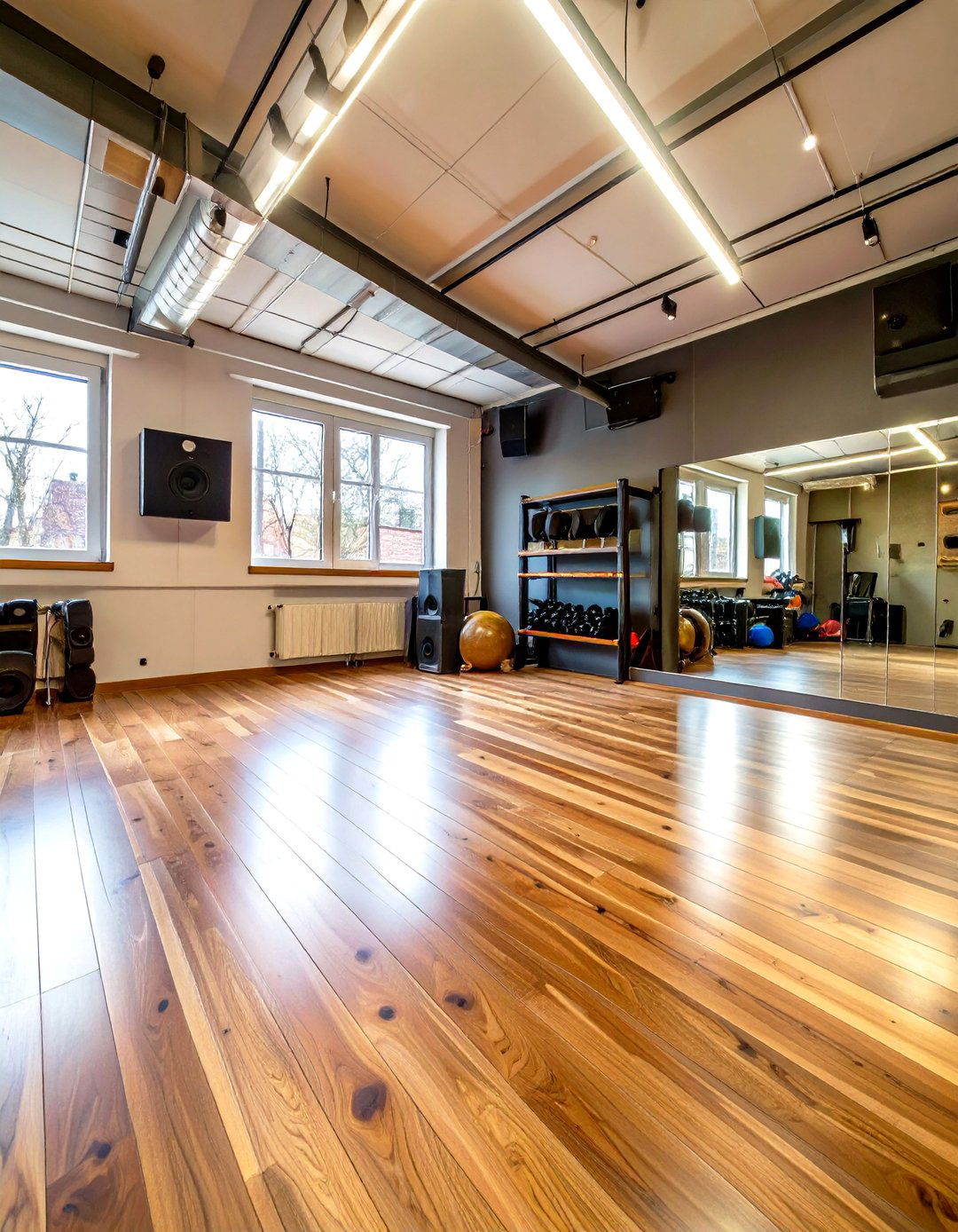The Dance and Fitness Studio - 30 garage hangout ideas