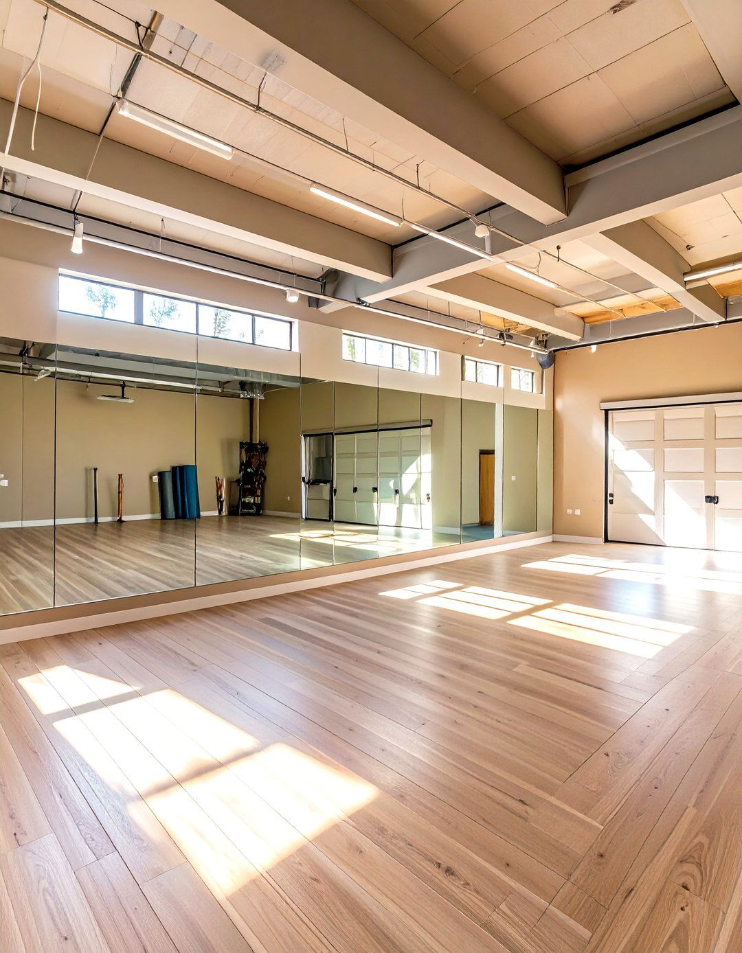 The Dance or Yoga Studio Garage - 30 garage makeover ideas