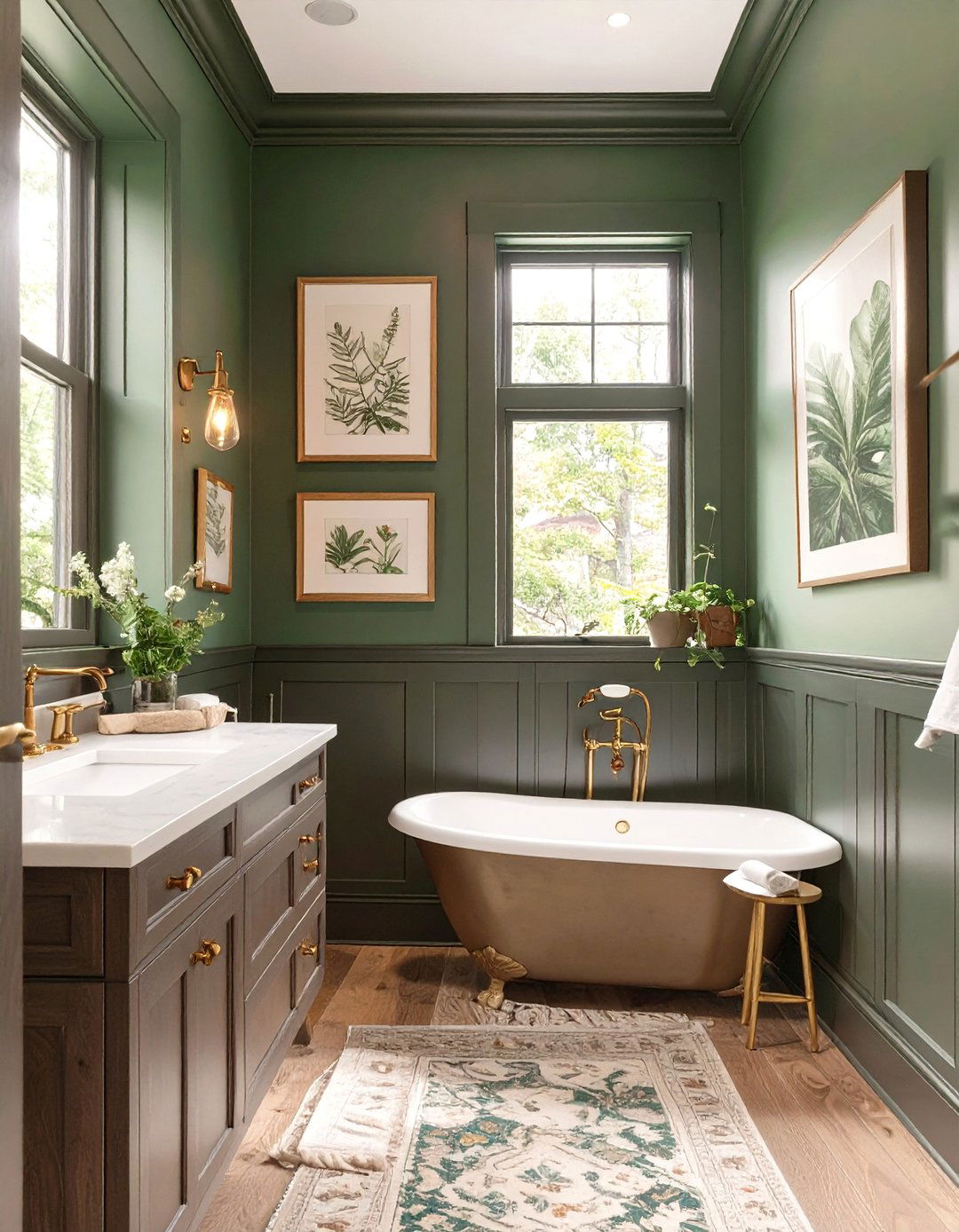 The Dark Academia Bathroom - 30 bathroom decoration ideas