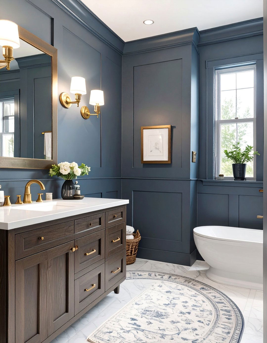 The Dark Academia Bathroom - 30 bathroom update ideas