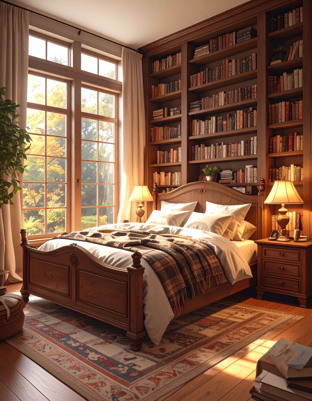 The Dark Academia Bedroom - 30 master bedroom inspo ideas