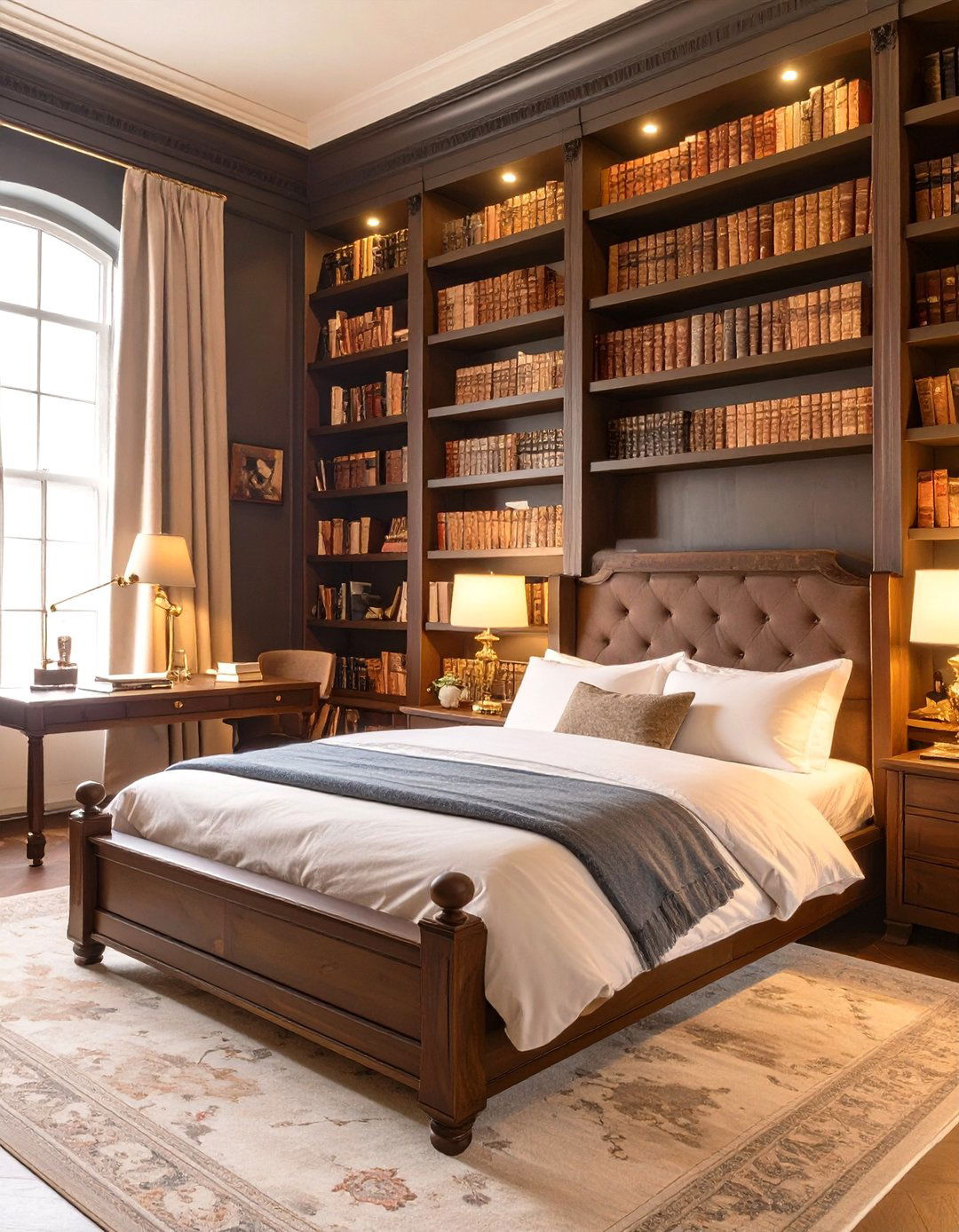 The Dark Academia Bedroom - 30 master bedroom furniture ideas
