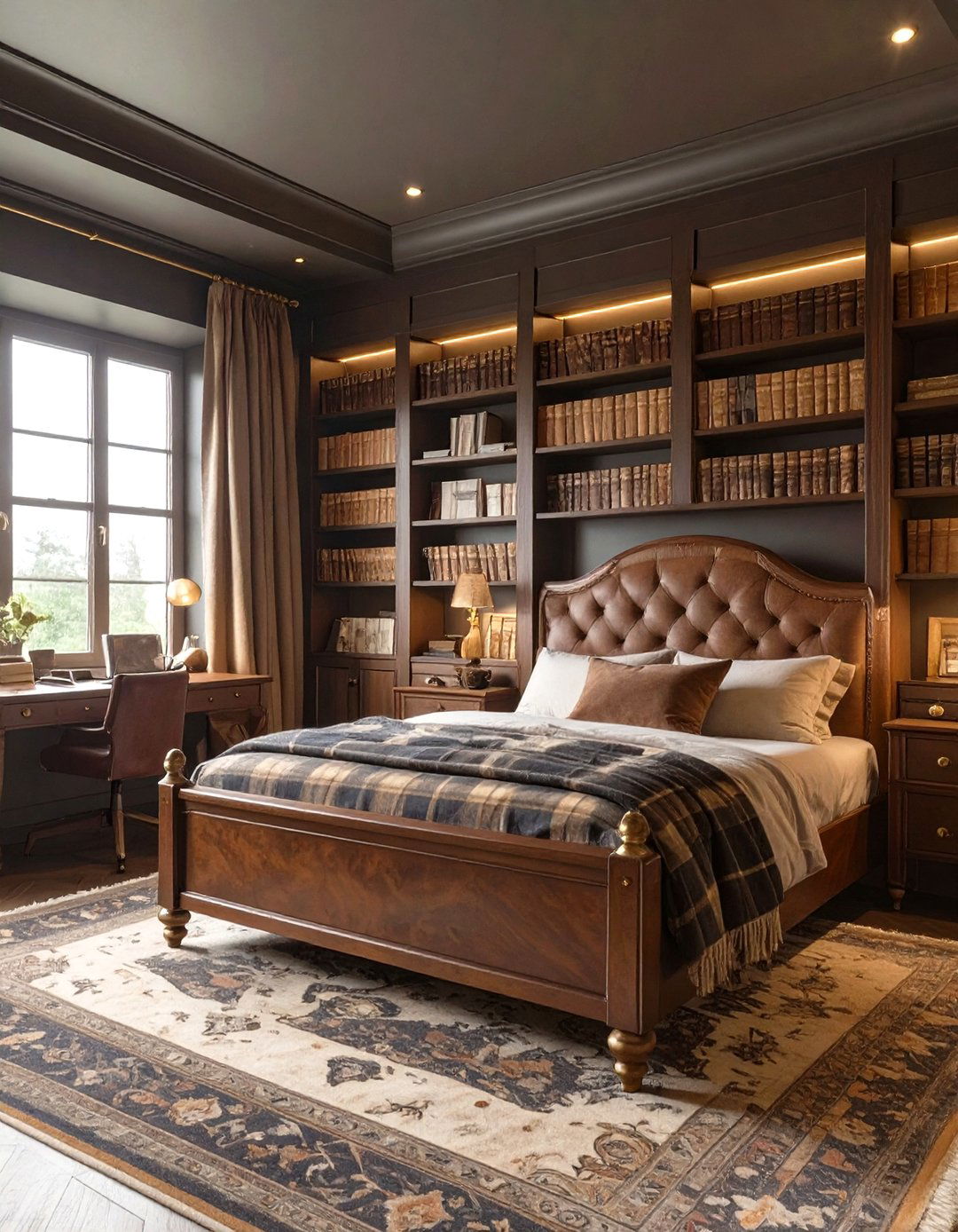The Dark Academia Bedroom - 30 bedroom picture ideas
