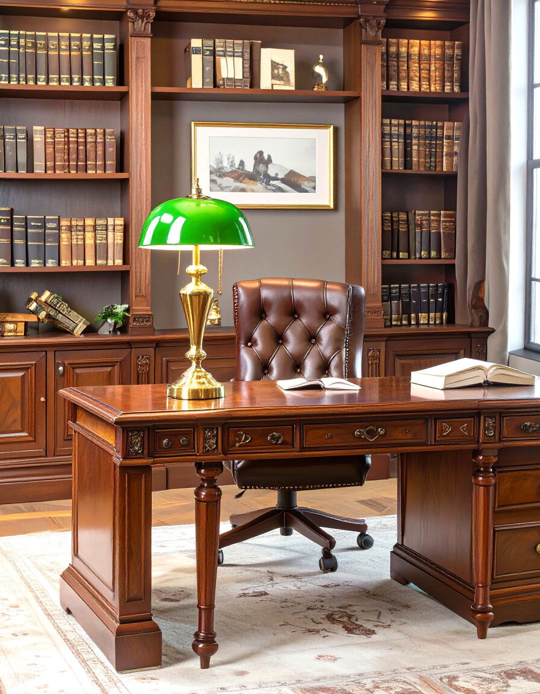 The Dark Academia Desk Setup - 30 office desk setup ideas