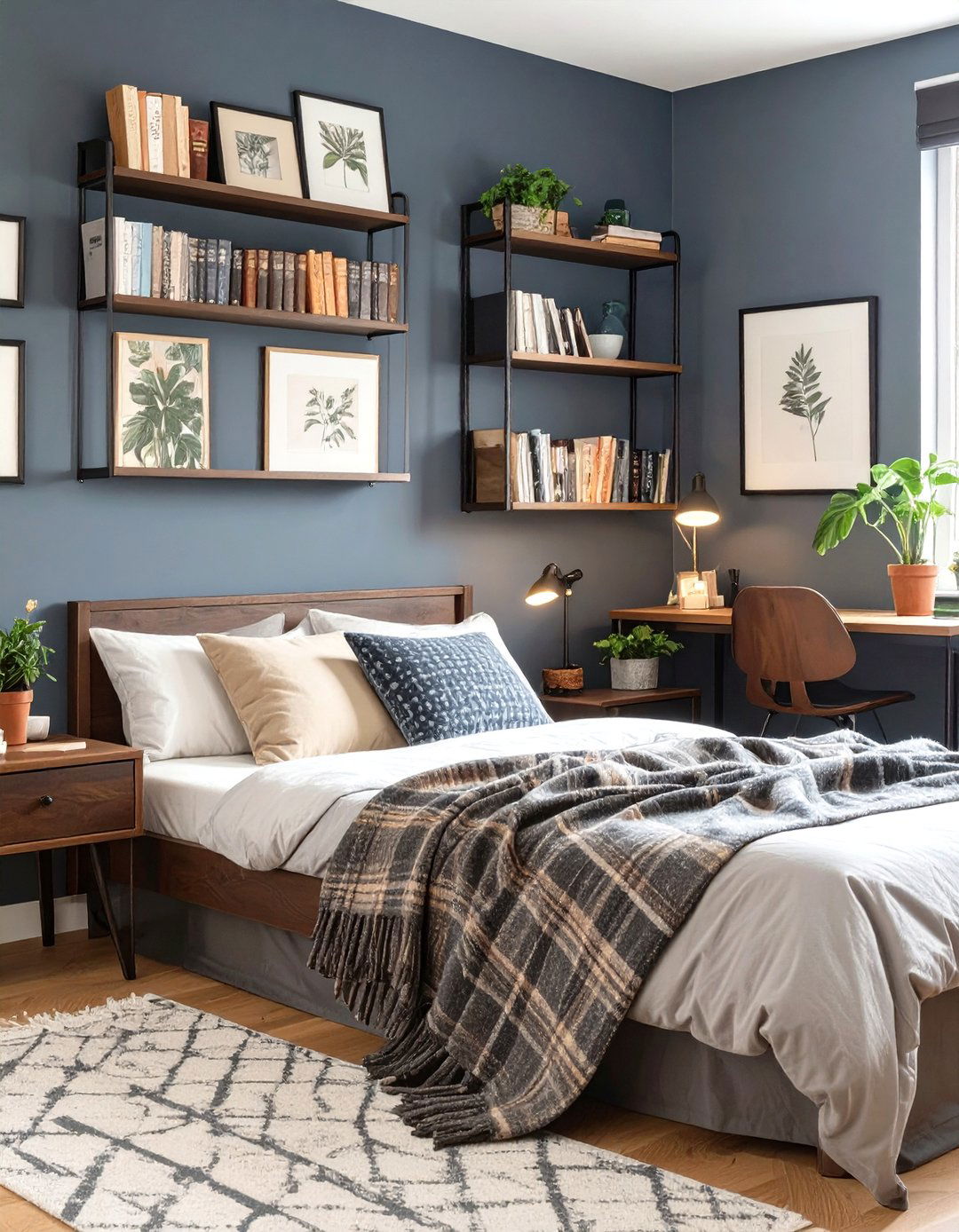 The Dark Academia Dorm Room - 30 dorm room ideas for girls