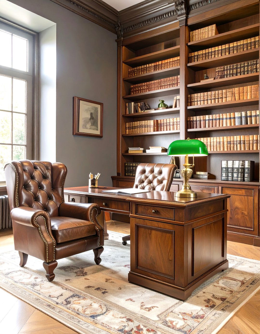 The Dark Academia Home Office - 30 home office decor ideas for her