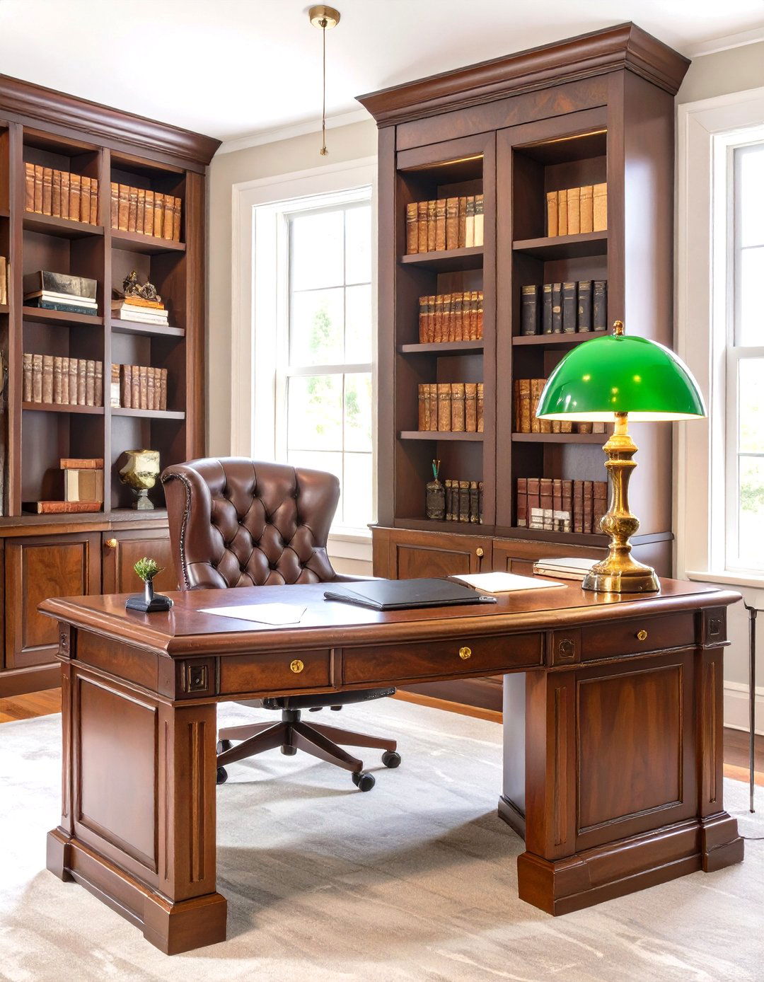 The Dark Academia Home Office - 30 luxury modern home office ideas
