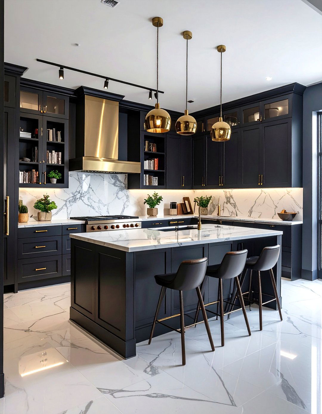 The Dark Academia Kitchen - 30 kitchen remodel ideas 2023