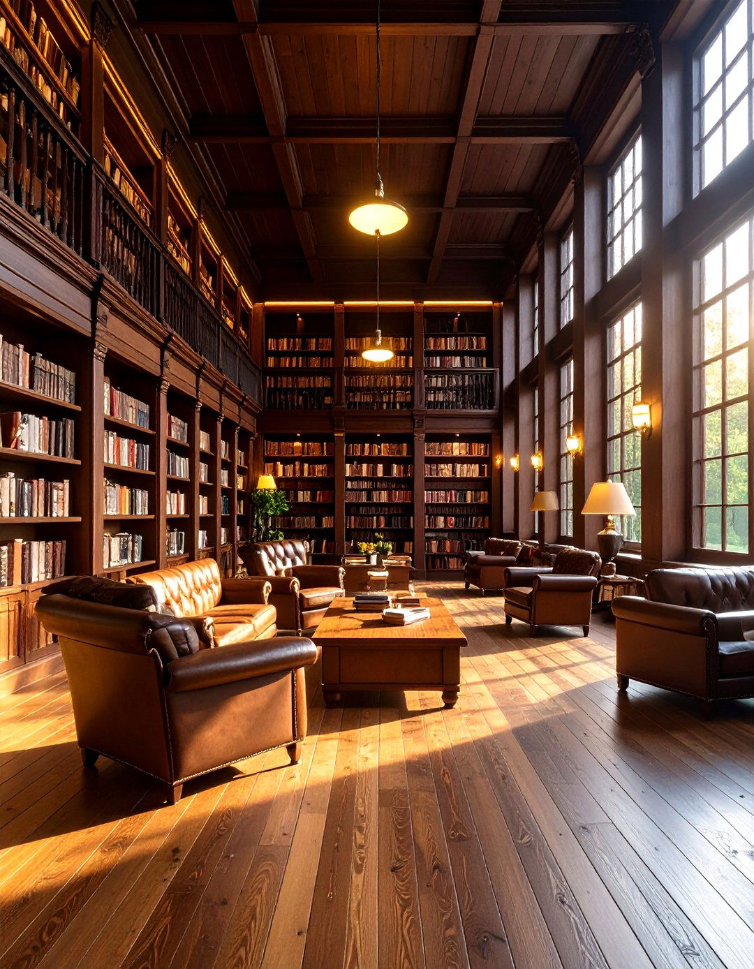 The Dark Academia Library - 30 3d home design online ideas