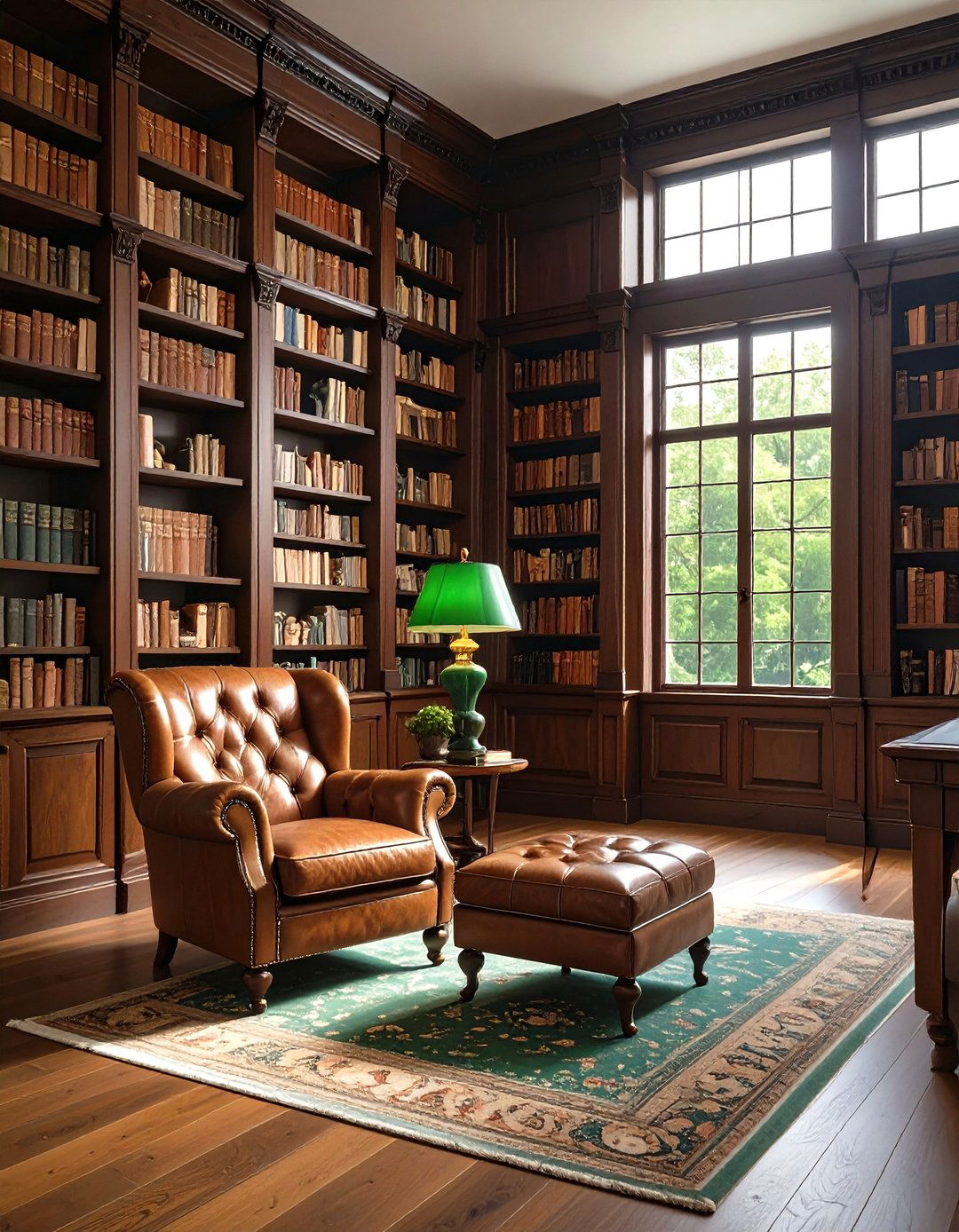 The Dark Academia Library - 30 interior design images ideas