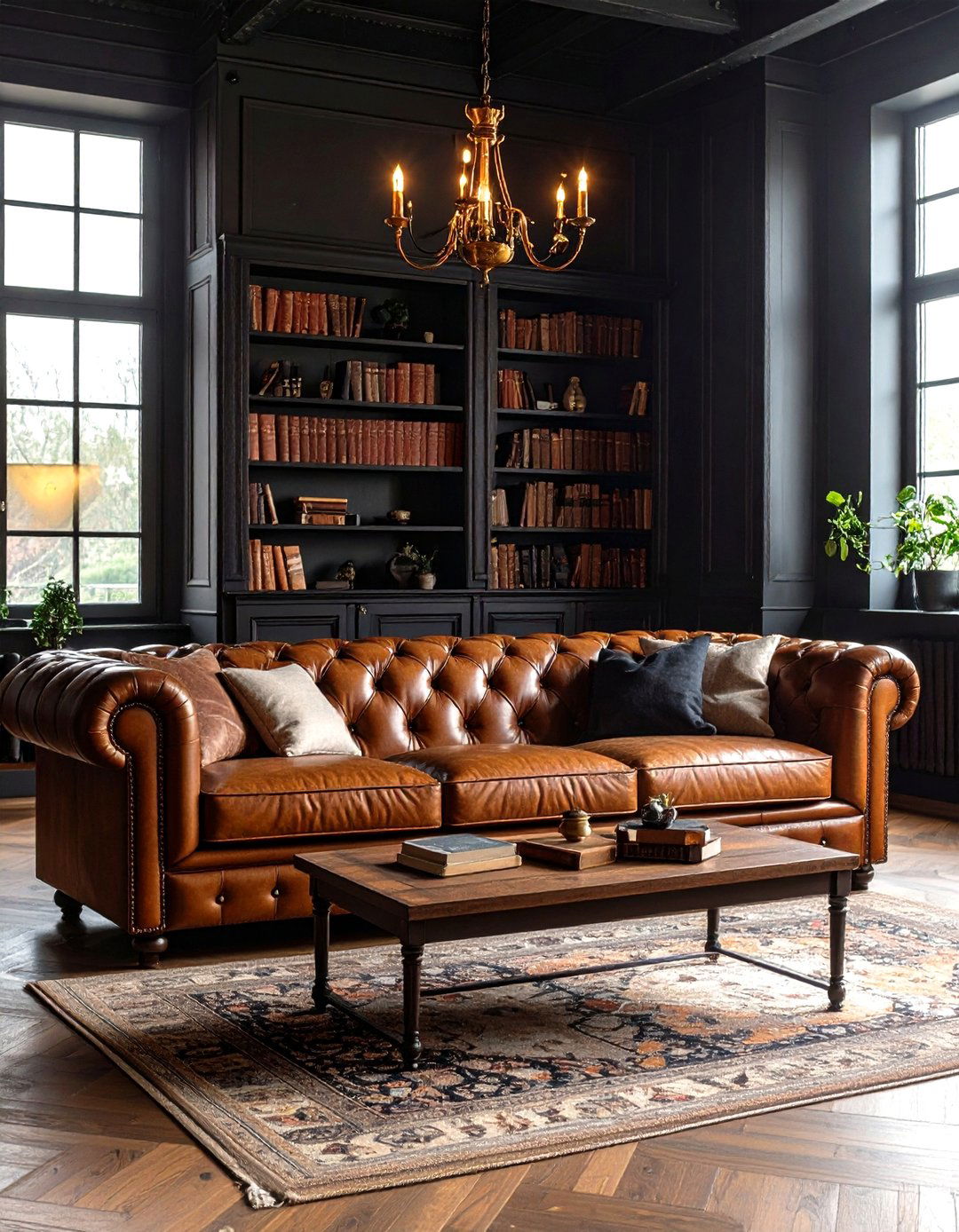 The Dark Academia Living Room - 30 furniture ideas for living room