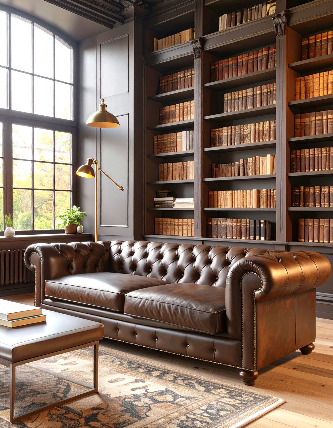 The Dark Academia Living Room - 30 how to design a living room ideas