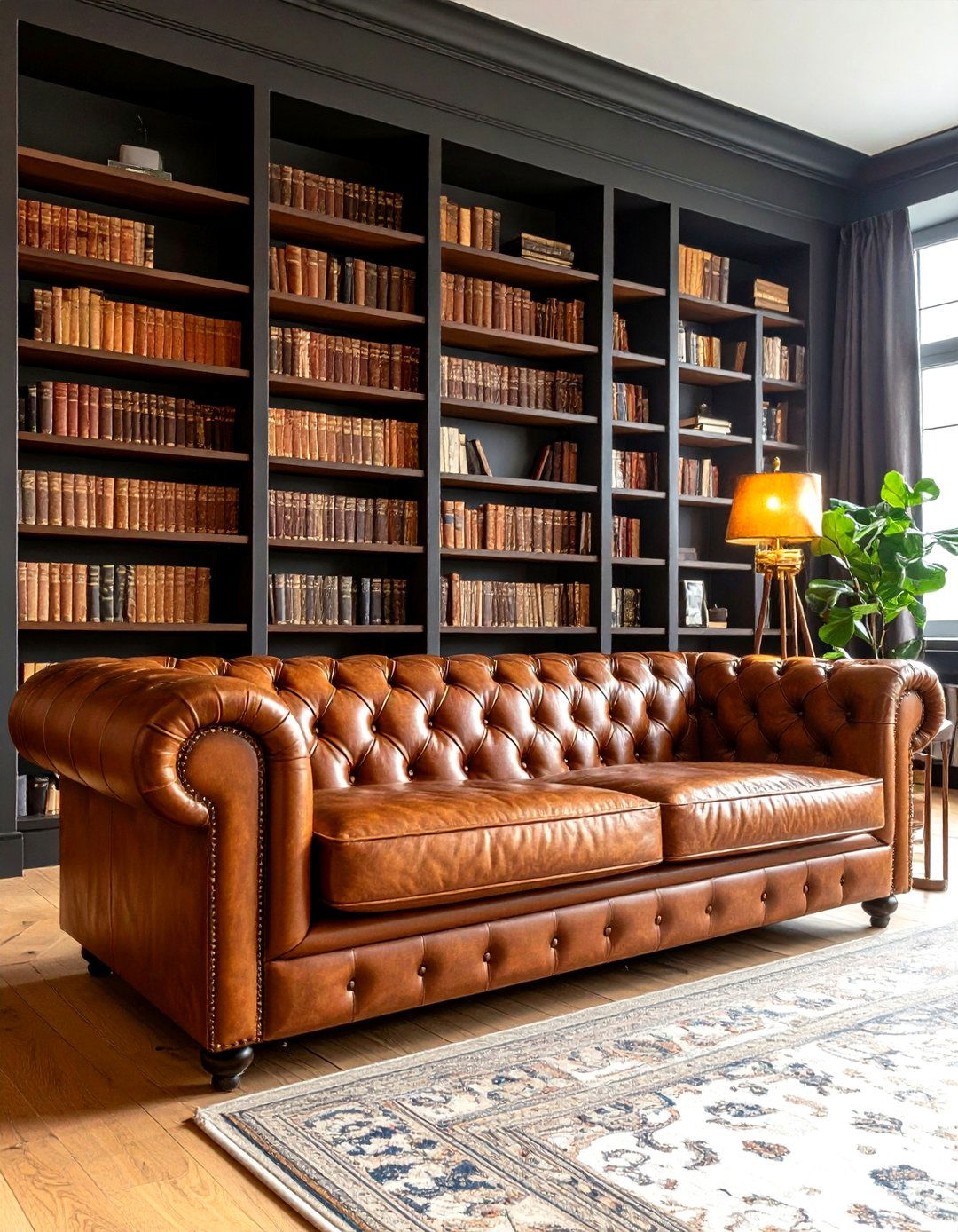 The Dark Academia Living Room - 30 living room decor ideas