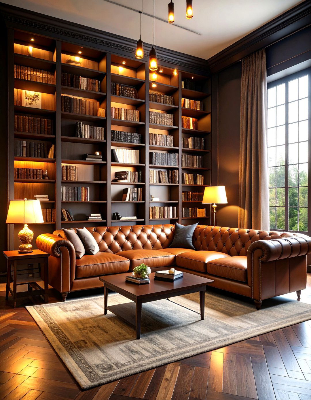 The Dark Academia Living Room - 30 living room remodel ideas
