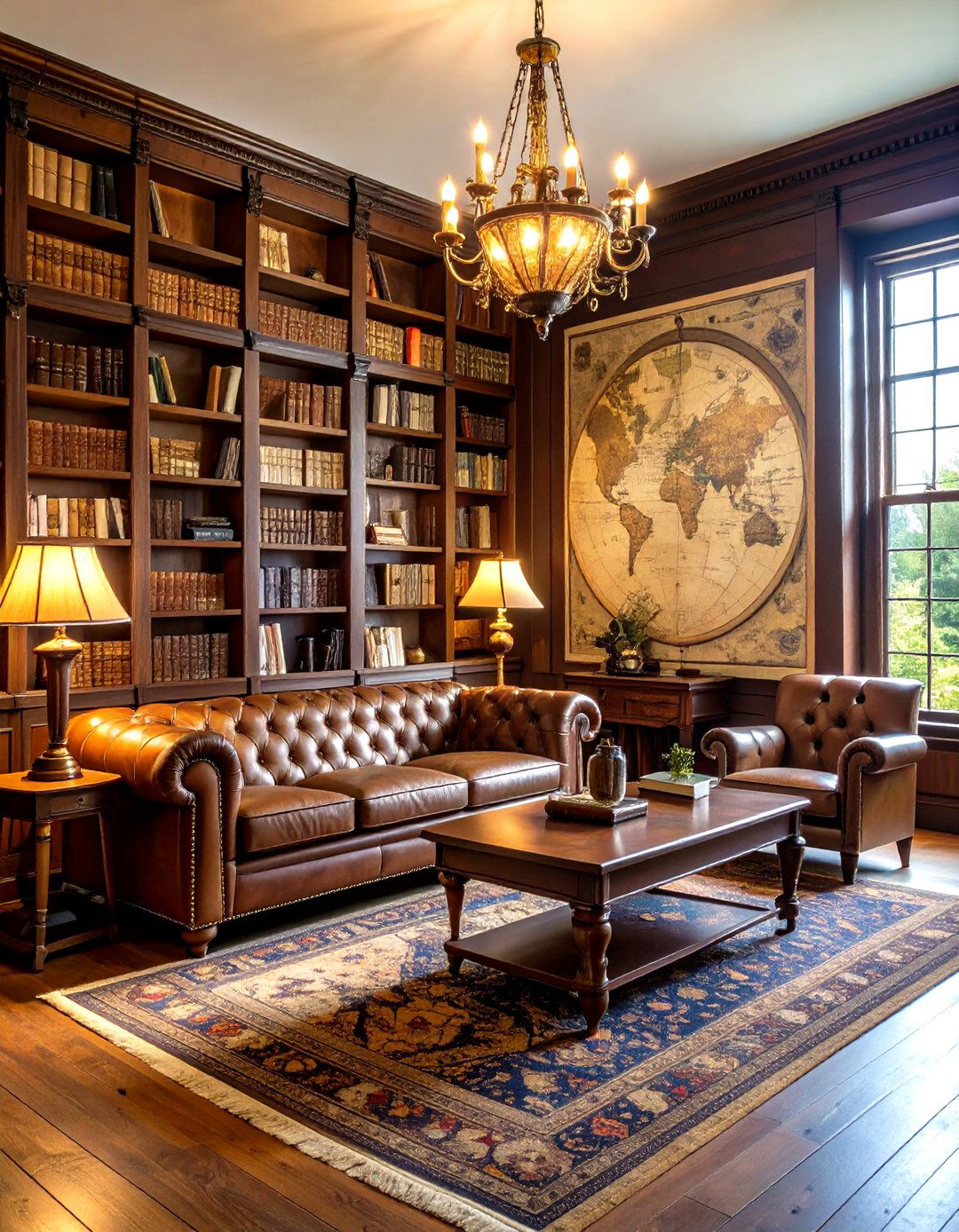 The Dark Academia Study - 30 eclectic interior design ideas