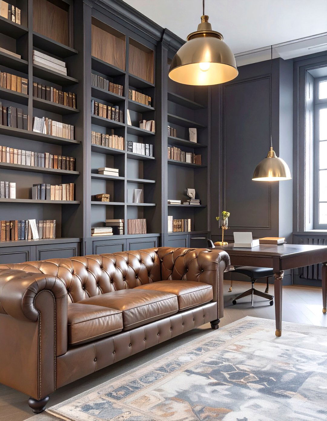 The Dark Academia Study - 30 luxury interior design ideas
