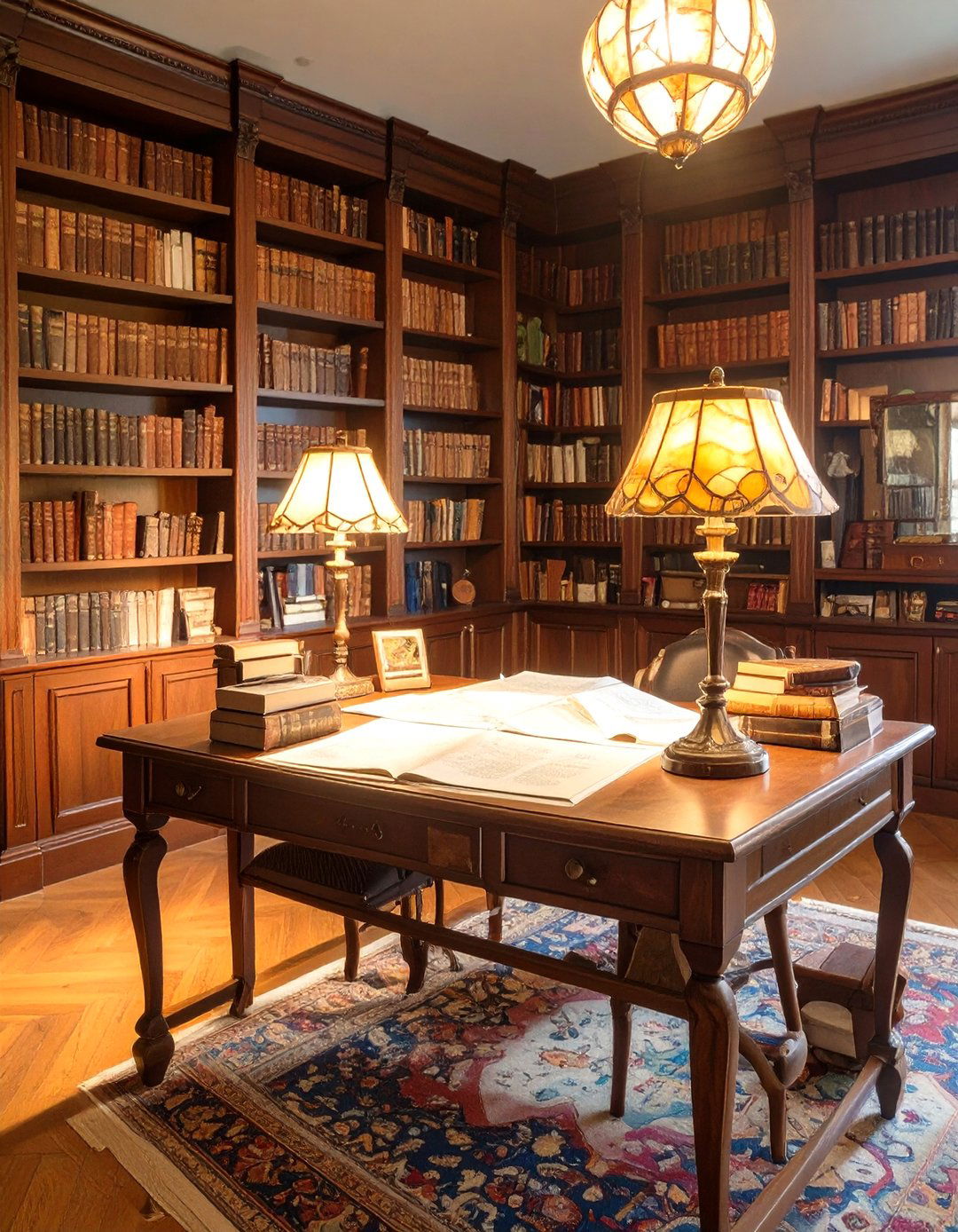 The Dark Academia Study - 30 masculine man office ideas