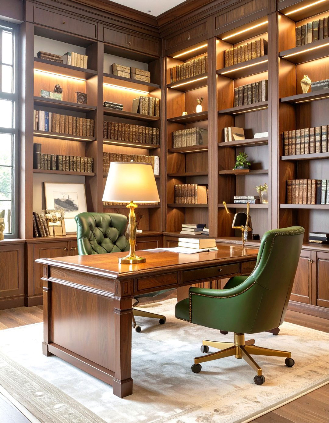 The Dark Academia Study - 30 harmony in interior design ideas