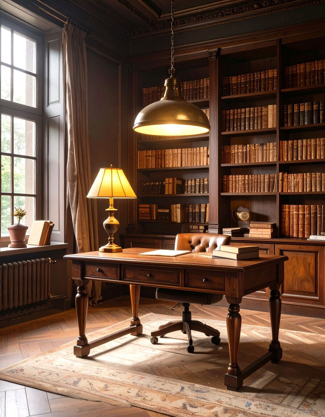 The Dark Academia Study - 30 home office ideas for her