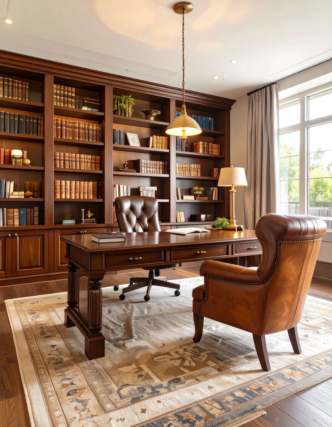 The Dark Academia Themed Study - 30 at home office ideas
