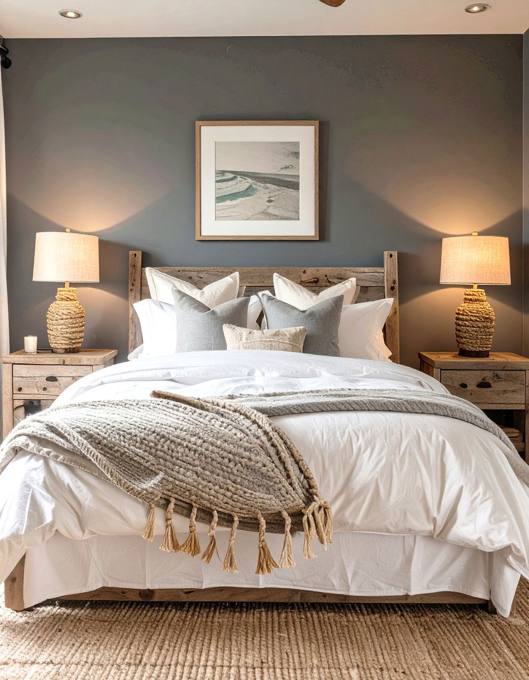 The Dark Coastal Bedroom - 30 dark bedroom ideas