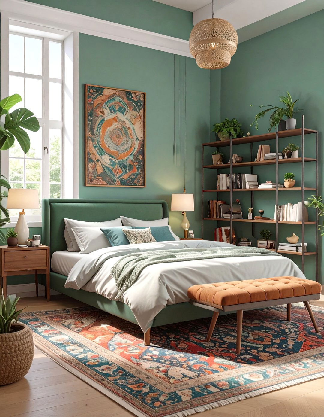 The Dark Eclectic Bedroom - 30 dark bedroom ideas