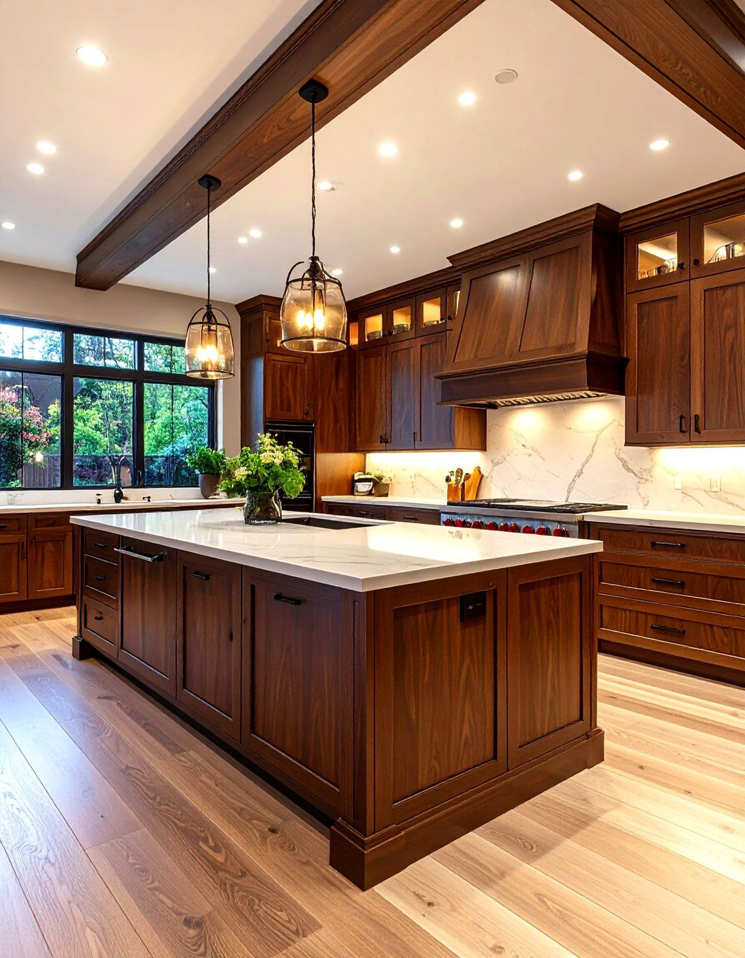 The Dark Wood Luxury Kitchen - 30 kitchen cabinet design tool ideas