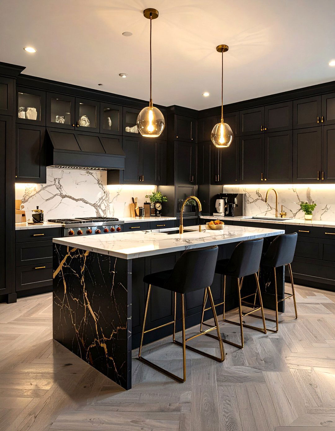 The Dark and Dramatic Kitchen