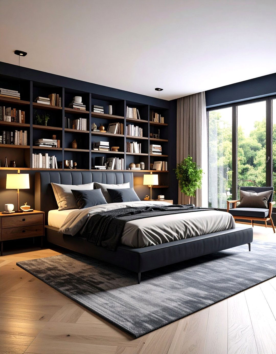 The Dark and Moody Academia Bedroom - 30 diy bedroom ideas