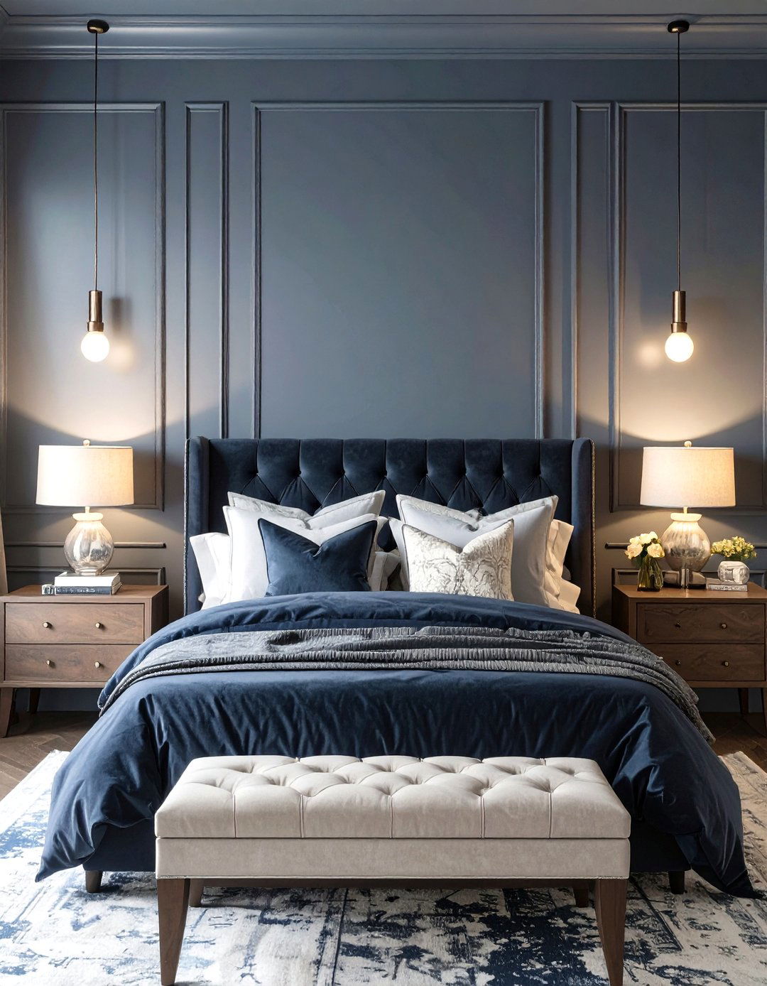 The Dark and Moody Bedroom Retreat - 30 cabin bedroom ideas