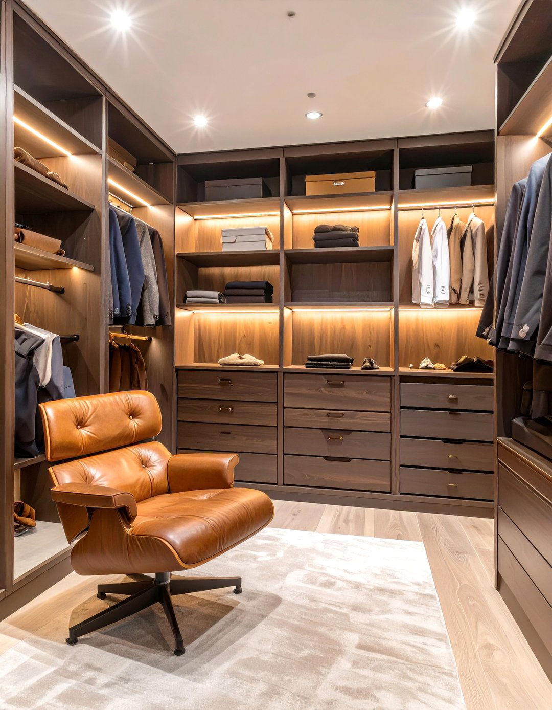 The Dark and Moody Closet Retreat - 30 closet system ideas