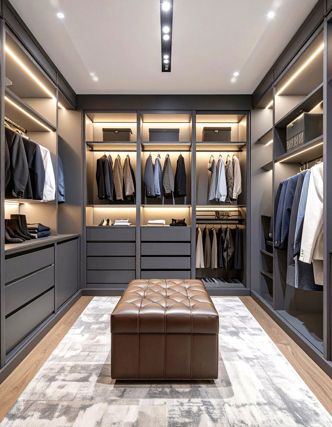 The Dark and Moody Closet - 30 design closet online ideas